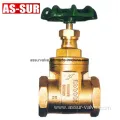 Brass Angle Control Gate Valves Japan Model